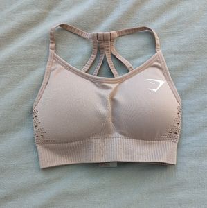 Gymshark Energy Seamless Sports Bra - Taupe